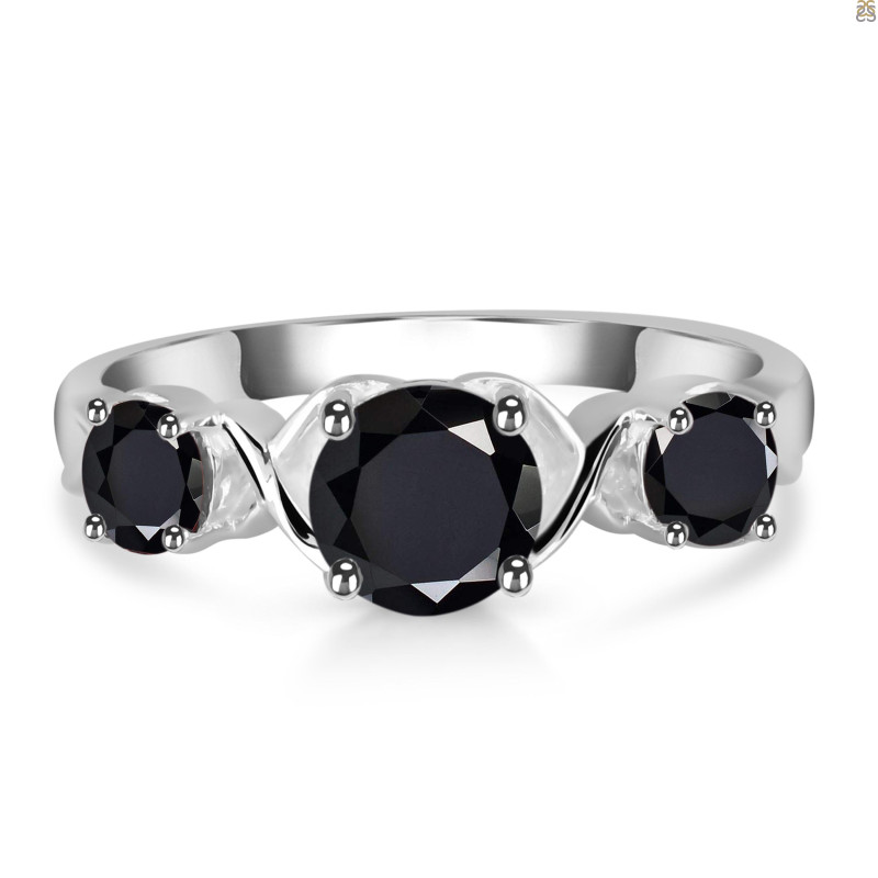 Black Tourmaline Ring BLS-RDR-425.