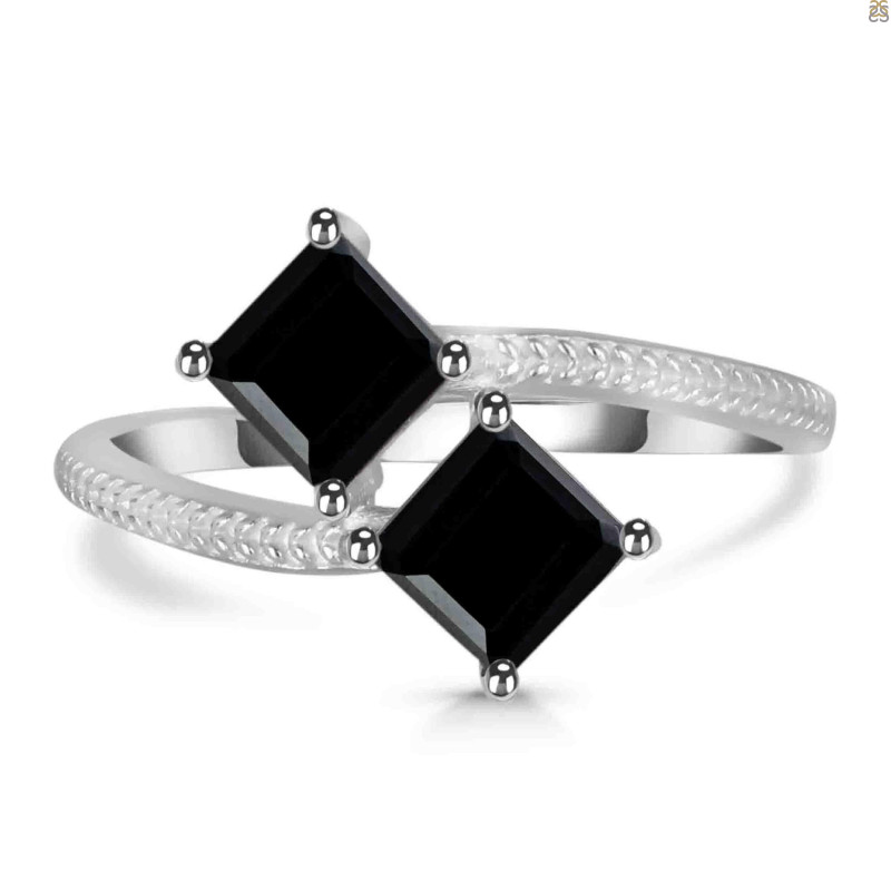 Black Tourmaline Ring BLS-RDR-426.