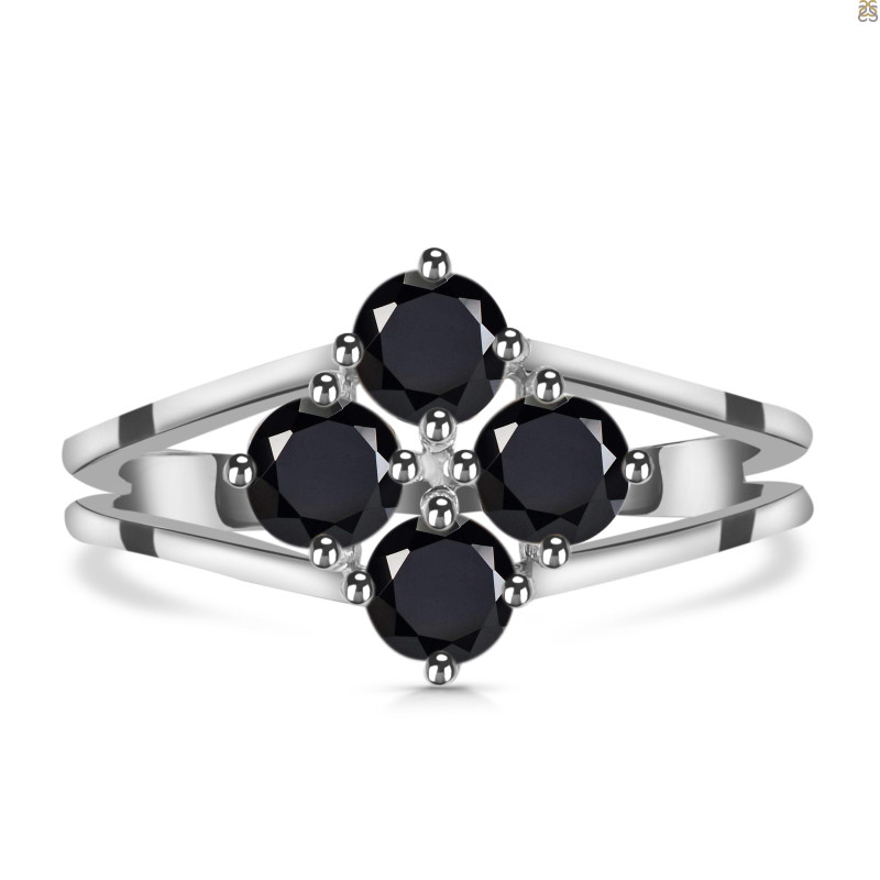 Black Tourmaline Ring BLS-RDR-428.