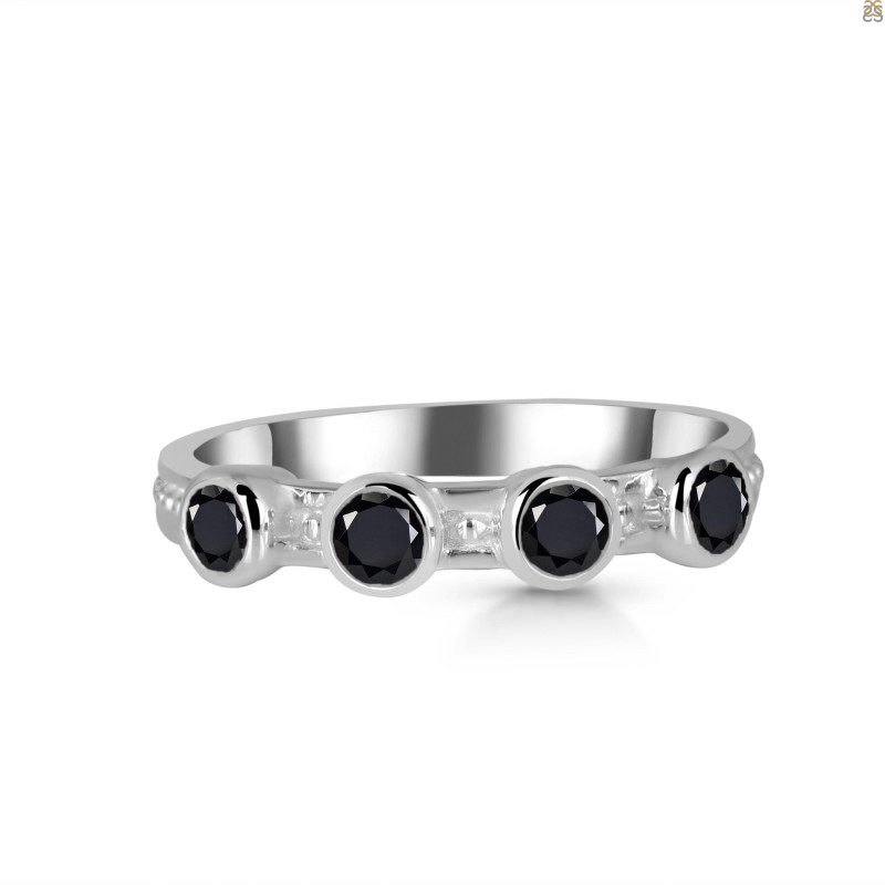 Black Tourmaline Ring BLS-RDR-430.