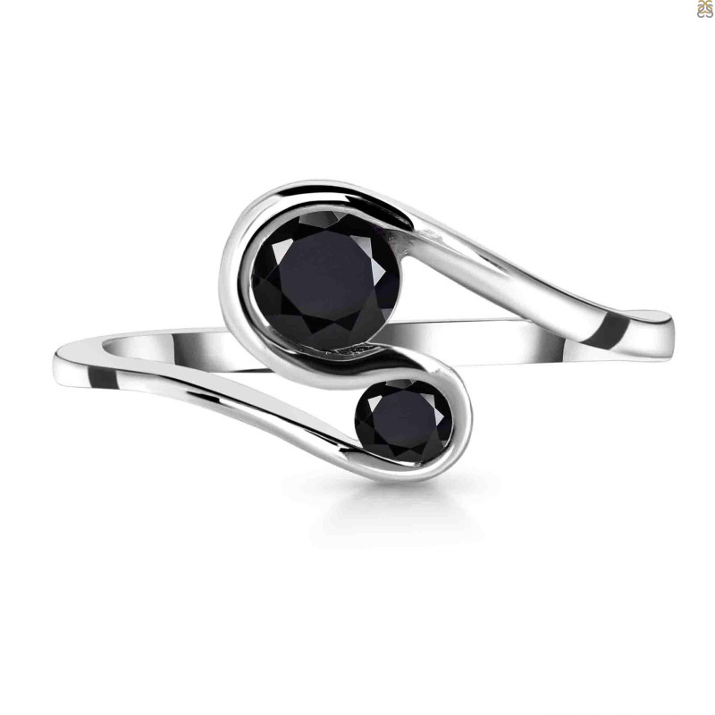 Black Tourmaline Ring BLS-RDR-432.