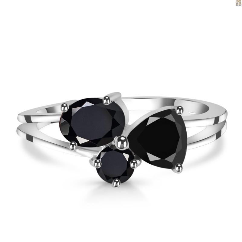 Black Tourmaline Ring BLS-RDR-439.
