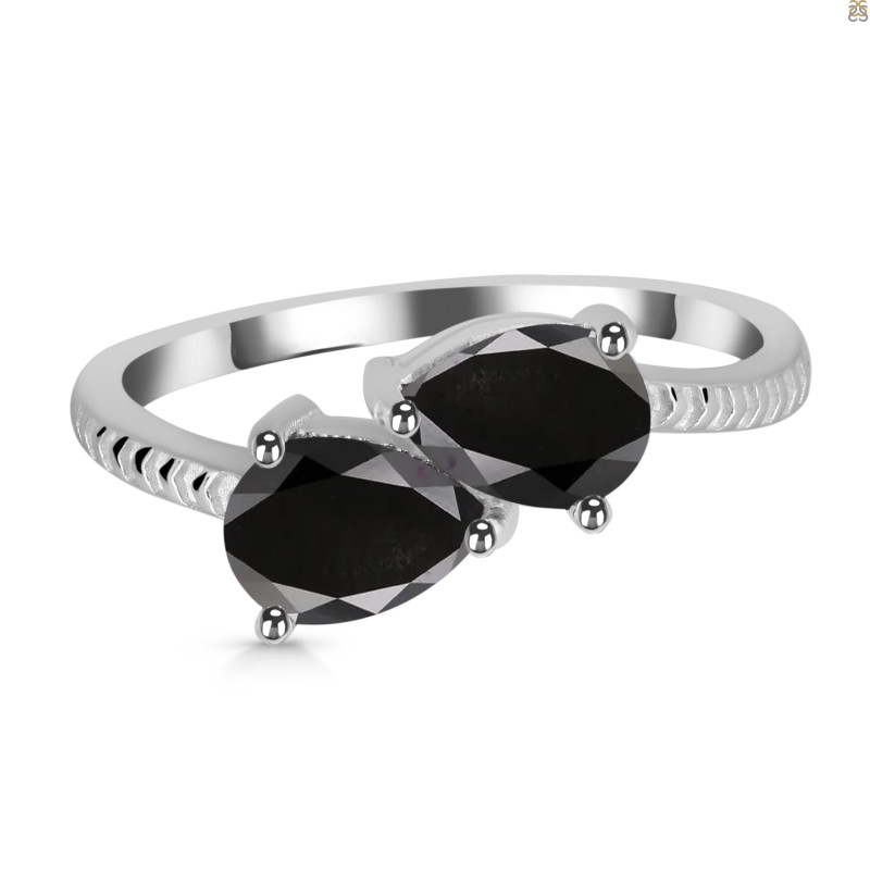 Black Tourmaline Ring BLS-RDR-449.