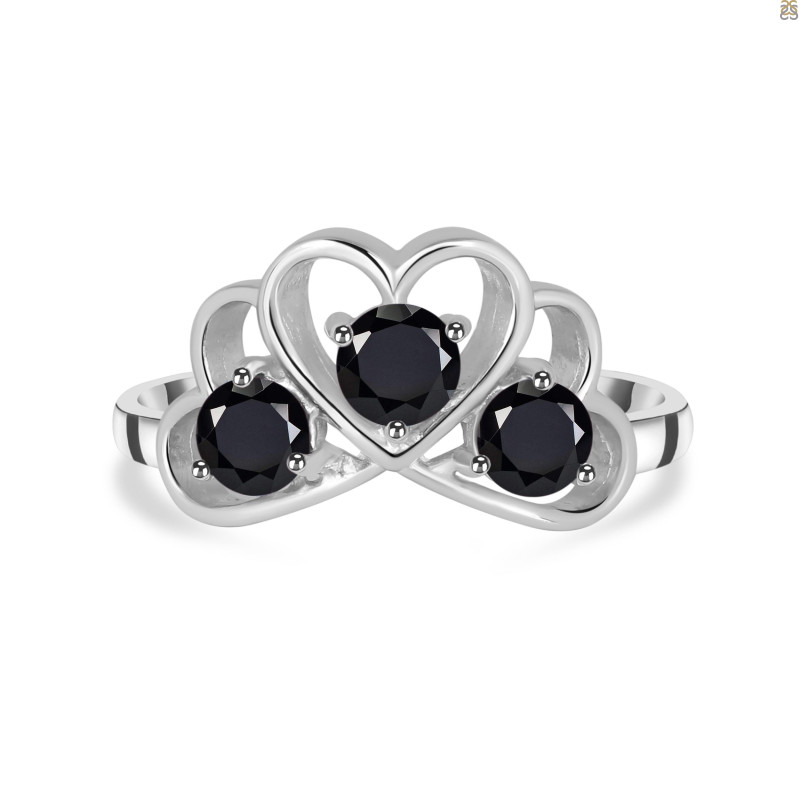 Black Tourmaline Ring BLS-RDR-467.