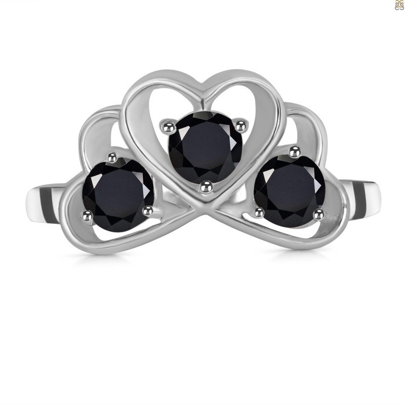 Black Tourmaline Ring BLS-RDR-467.
