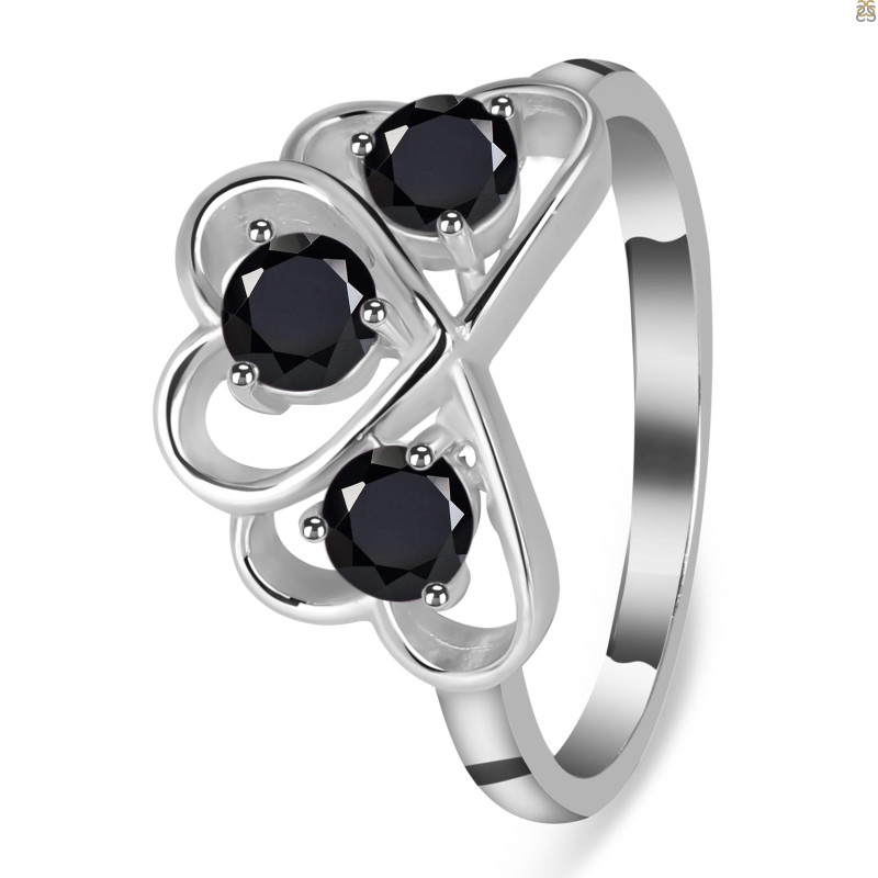 Black Tourmaline Ring BLS-RDR-467.