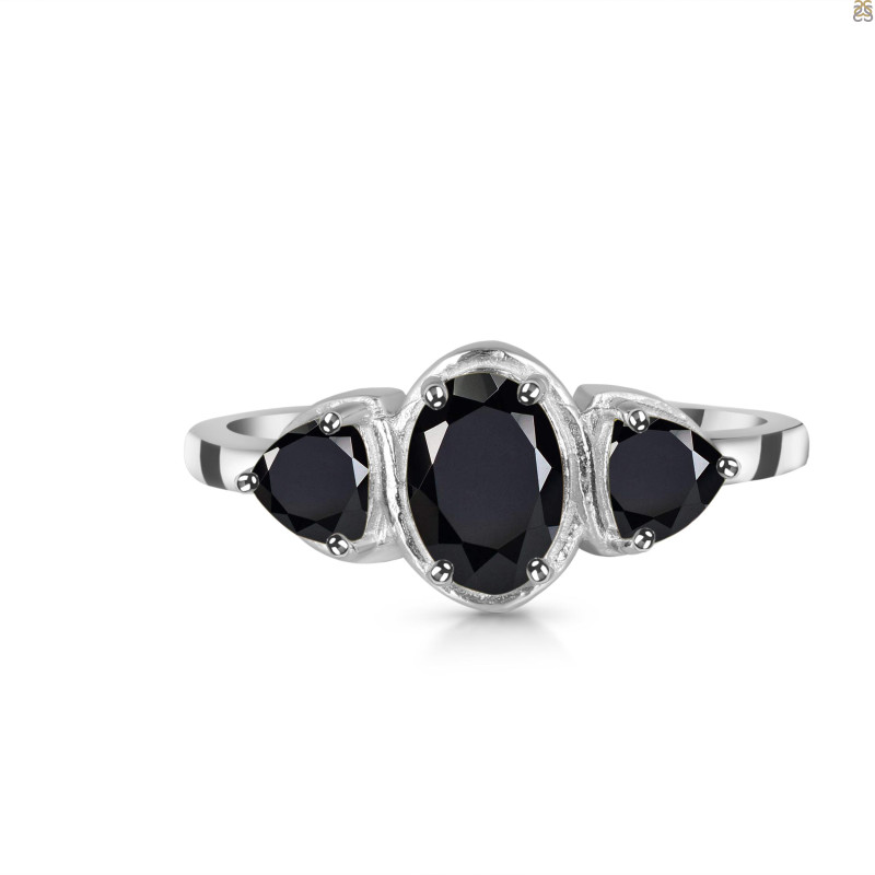 Black Tourmaline Ring BLS-RDR-469.