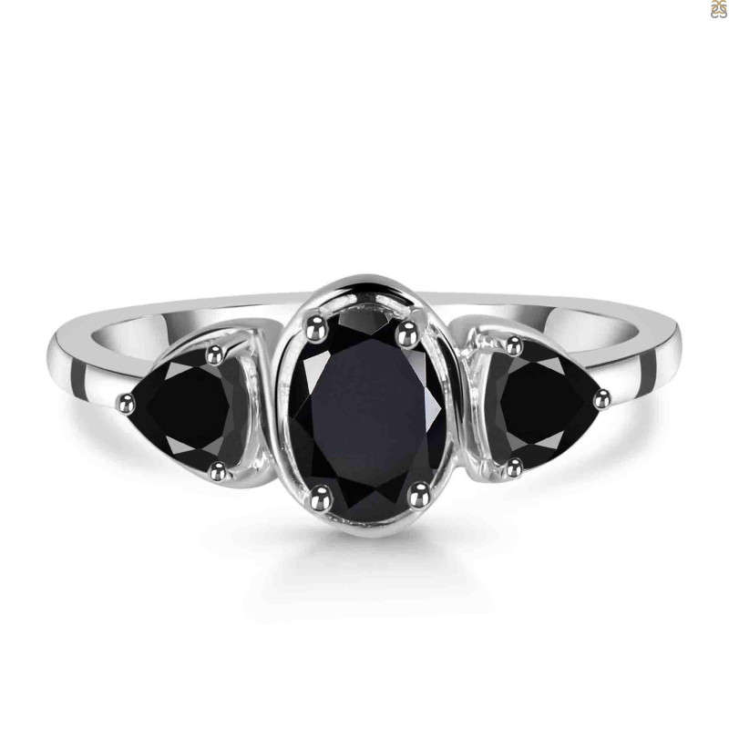 Black Tourmaline Ring BLS-RDR-469.