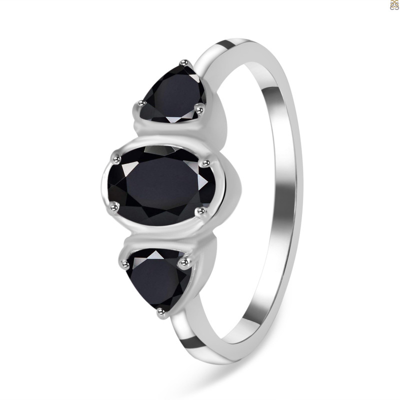 Black Tourmaline Ring BLS-RDR-469.