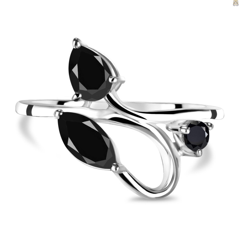 Black Tourmaline Ring BLS-RDR-6.