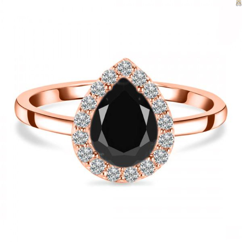 Black Tourmaline Ring BLS-RR-401.