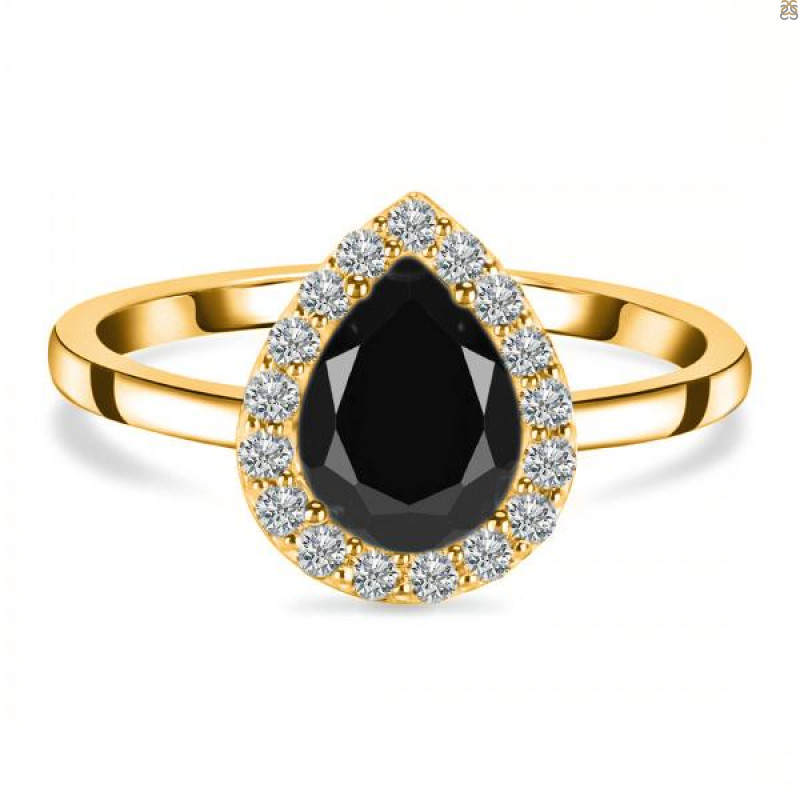 Black Tourmaline Ring BLS-RR-401.