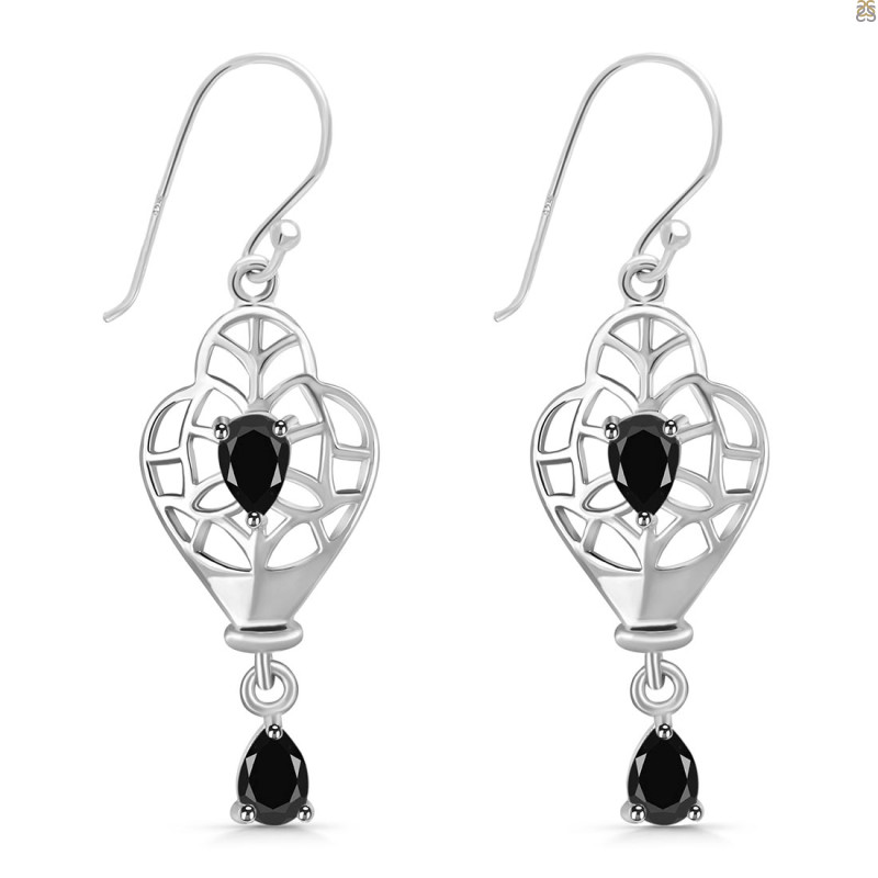 Black Tourmaline Earring BLS-RDE-67.