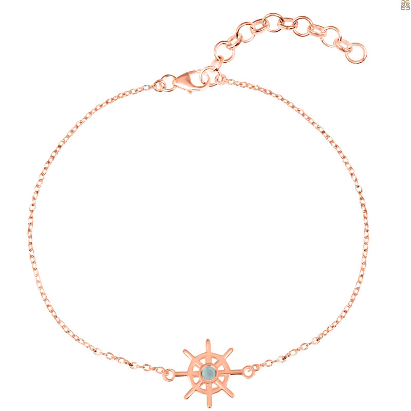 Blue Chalcedony Bracelet BLX-RDAL-7