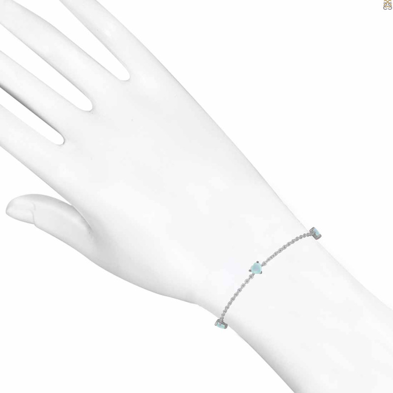 Blue Chalcedony Bracelet BLX-RDB-169.