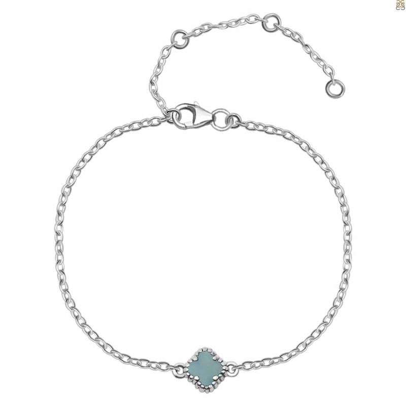 Blue Chalcedony Bracelet BLX-RDB-226.