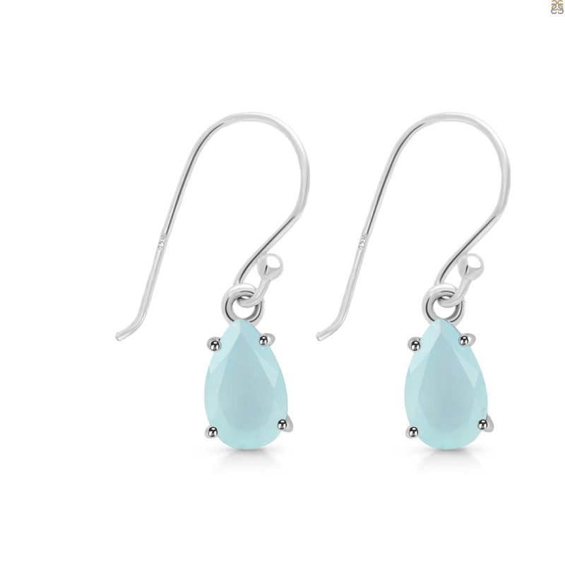 Blue Chalcedony Earring BLX-RDE-979.