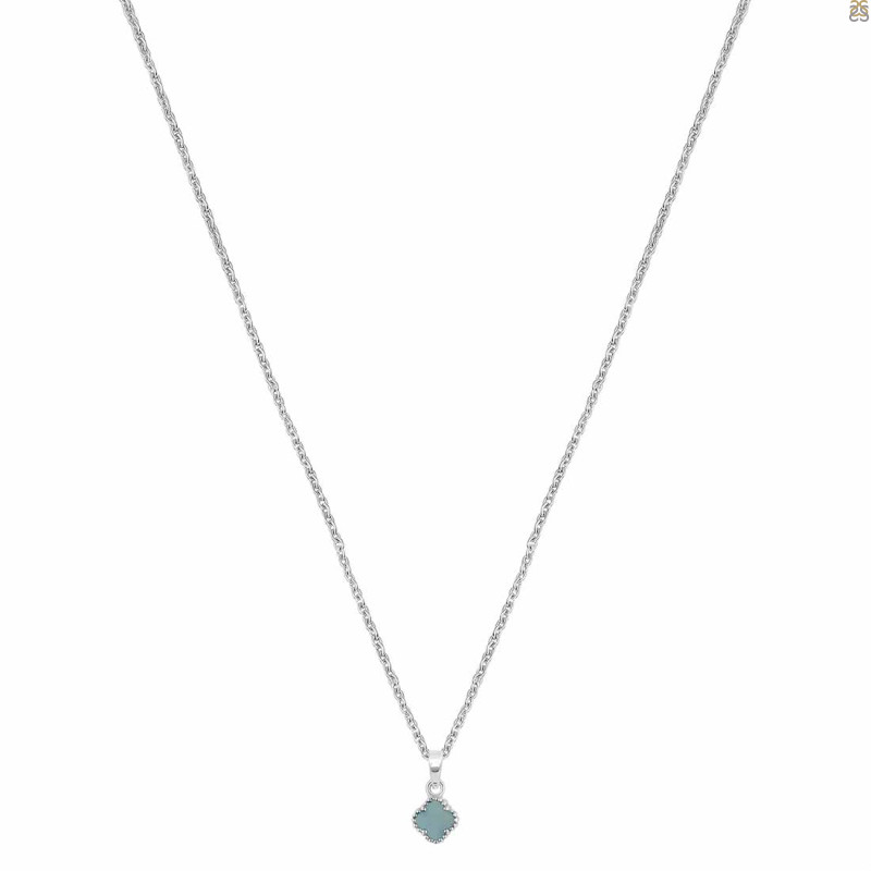 Blue Chalcedony Pendant BLX-RDP-1146.