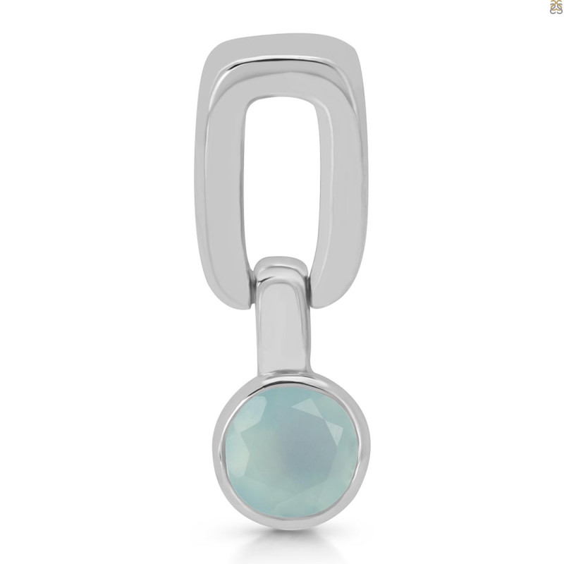 Blue Chalcedony Pendant BLX-RDP-134.