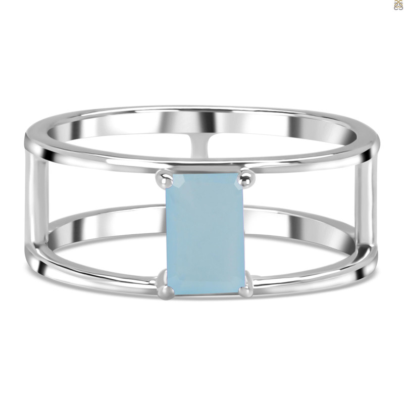 Blue Chalcedony Ring BLX-RDR-1690.