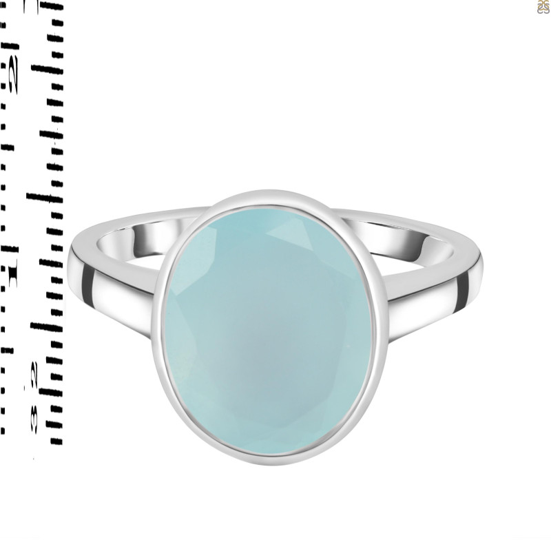 Blue Chalcedony Ring BLX-RDR-1806.