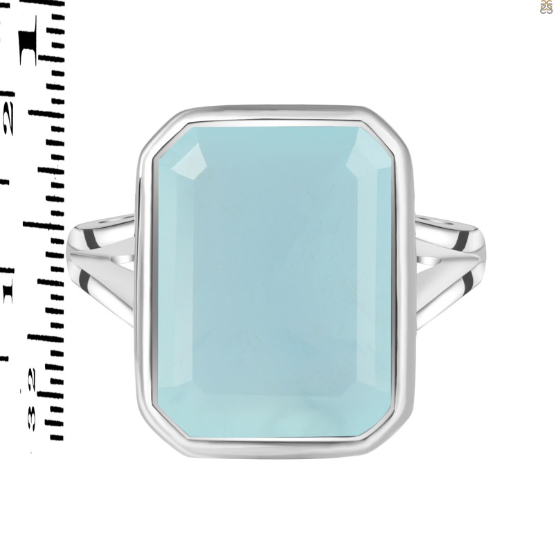 Blue Chalcedony Ring BLX-RDR-1847.