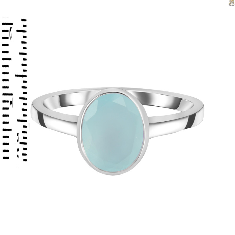 Blue Chalcedony Ring BLX-RDR-1882.