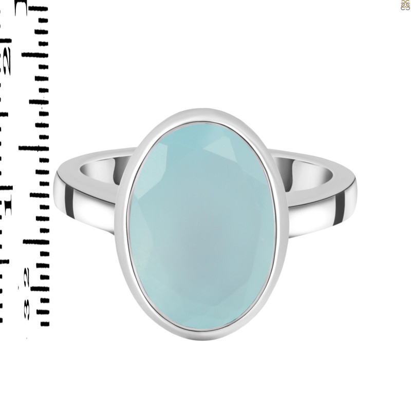 Blue Chalcedony Ring BLX-RDR-1892.