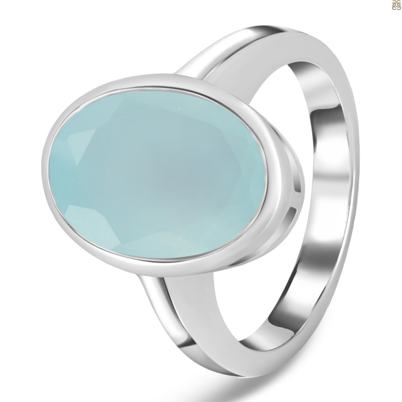 Blue Chalcedony Ring BLX-RDR-1892.