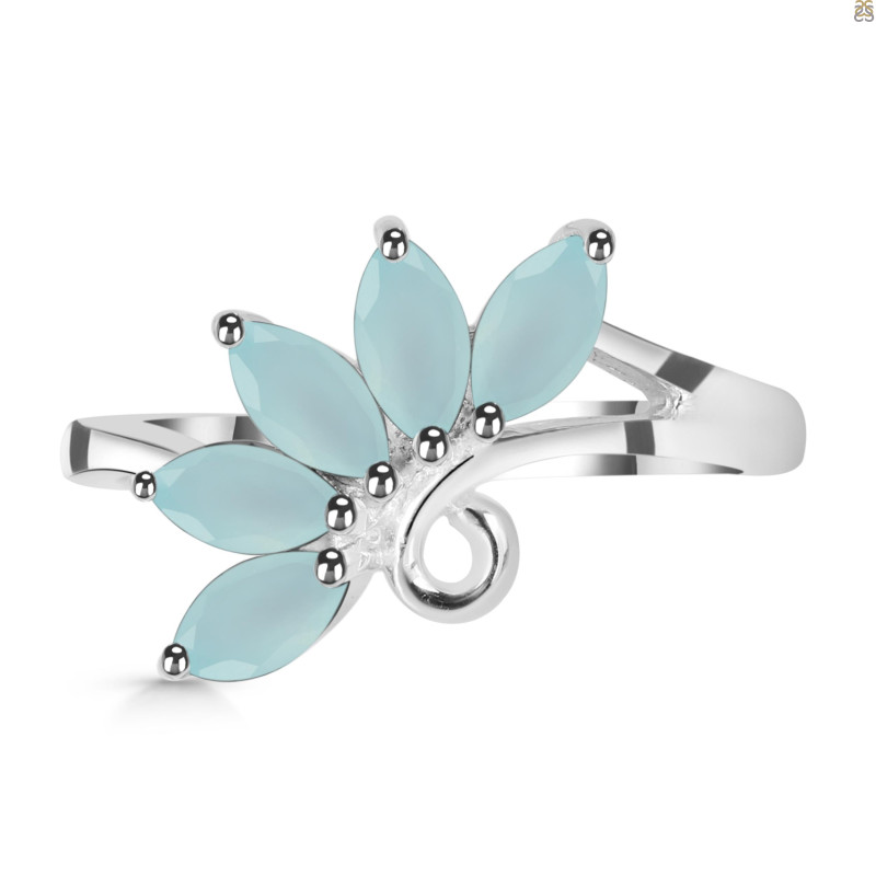 Blue Chalcedony Ring BLX-RDR-2064.