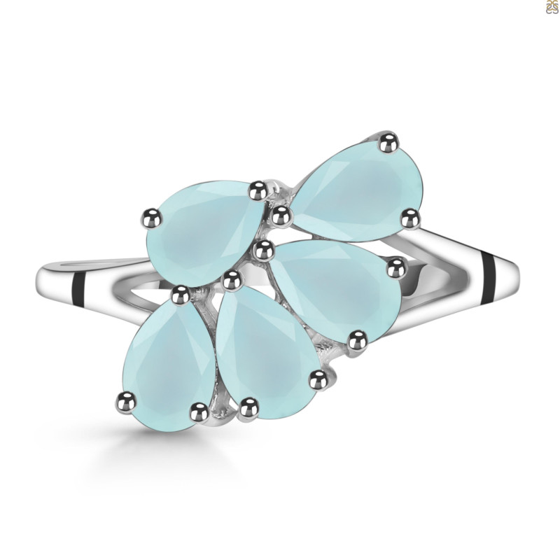 Blue Chalcedony Ring BLX-RDR-2065.