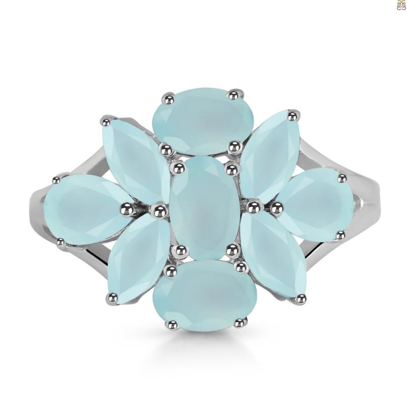 Blue Chalcedony Ring BLX-RDR-2071.