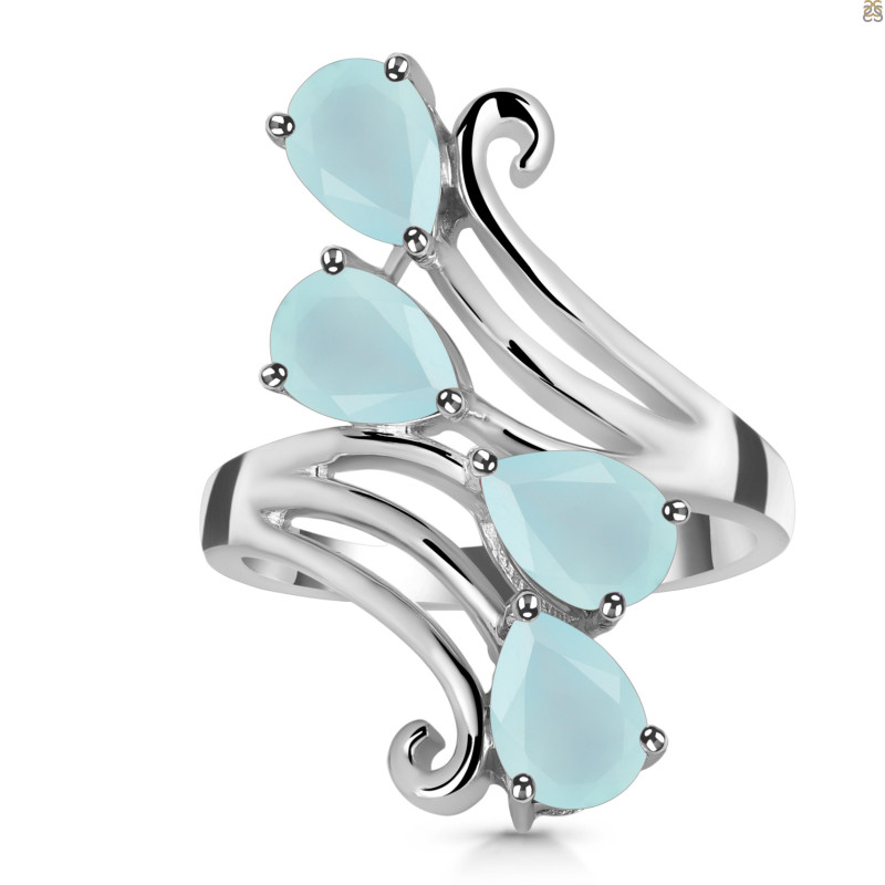 Blue Chalcedony Ring BLX-RDR-2080.