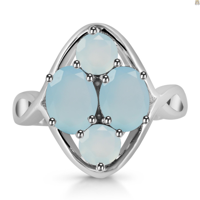 Blue Chalcedony Ring BLX-RDR-2083.