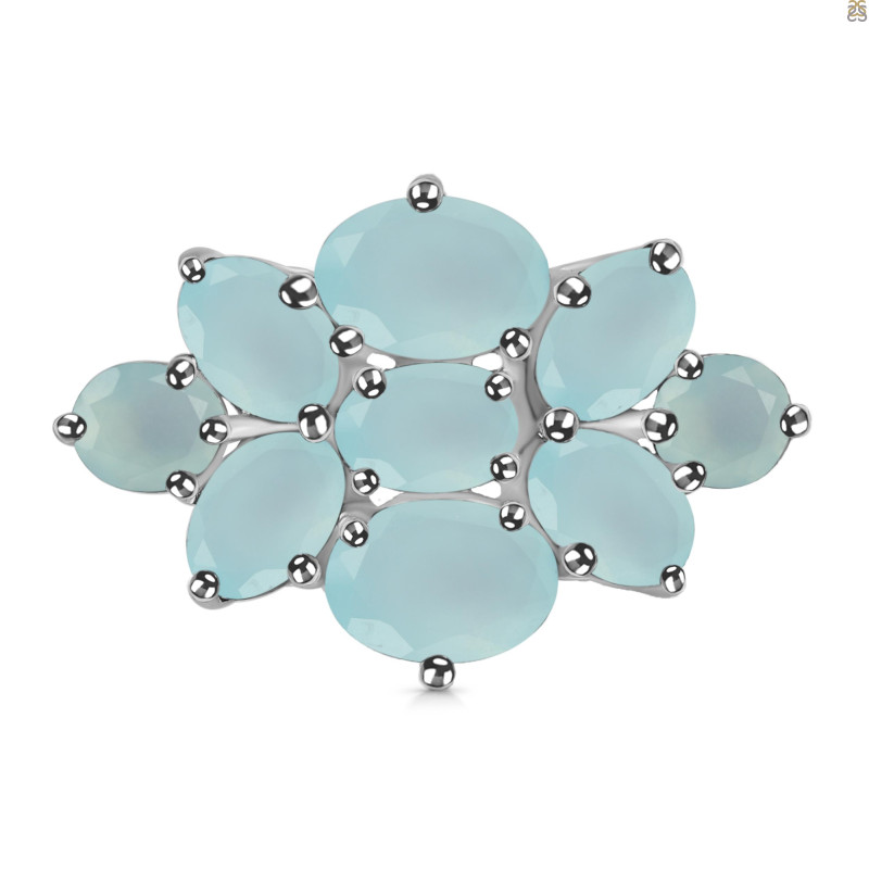 Blue Chalcedony Ring BLX-RDR-2084.