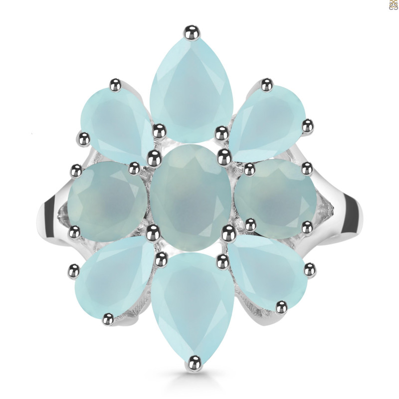 Blue Chalcedony Ring BLX-RDR-2085.
