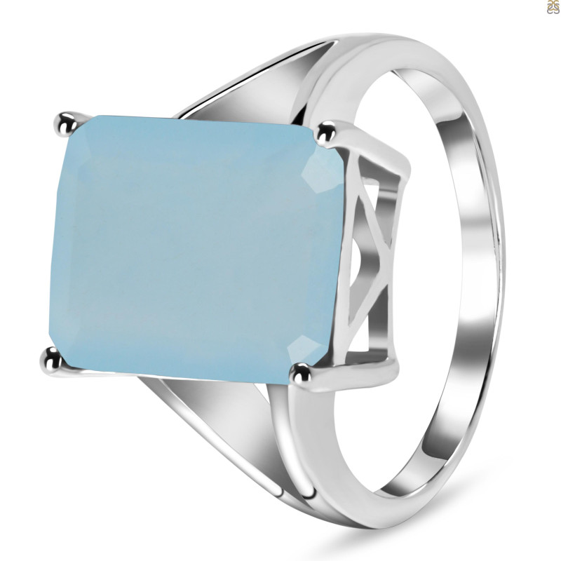 Blue Chalcedony Ring BLX-RDR-2118.