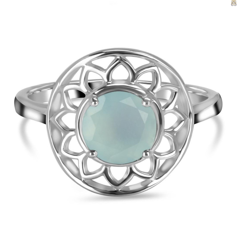Blue Chalcedony Ring BLX-RDR-2162.