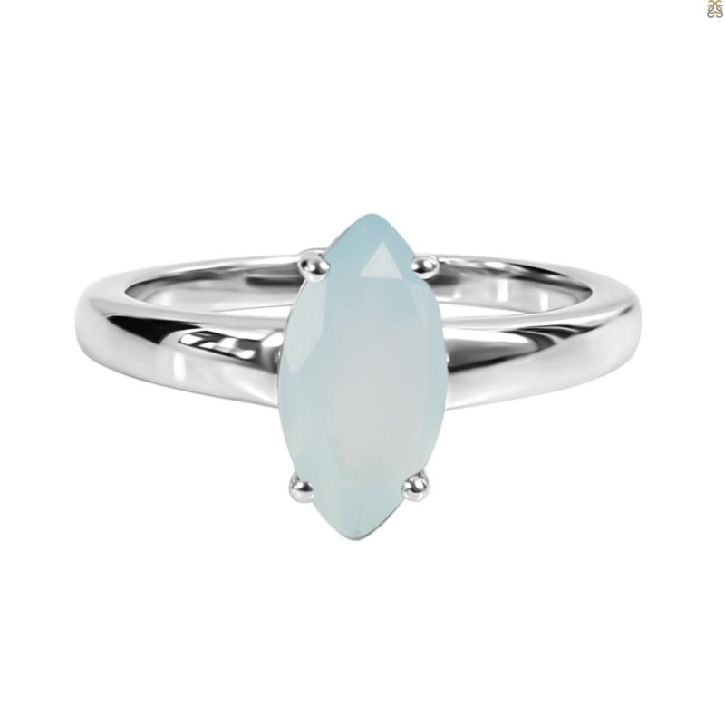 Blue Chalcedony Ring BLX-RDR-2354.