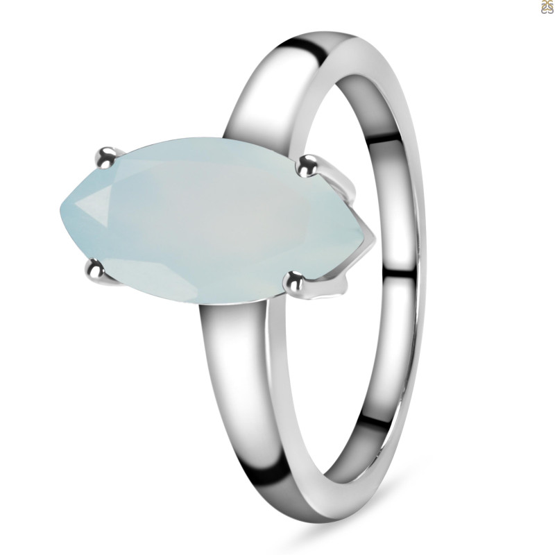 Blue Chalcedony Ring BLX-RDR-2355.