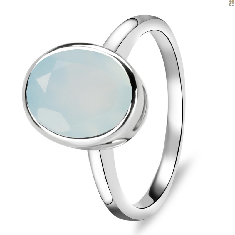 Blue Chalcedony Ring BLX-RDR-2368.