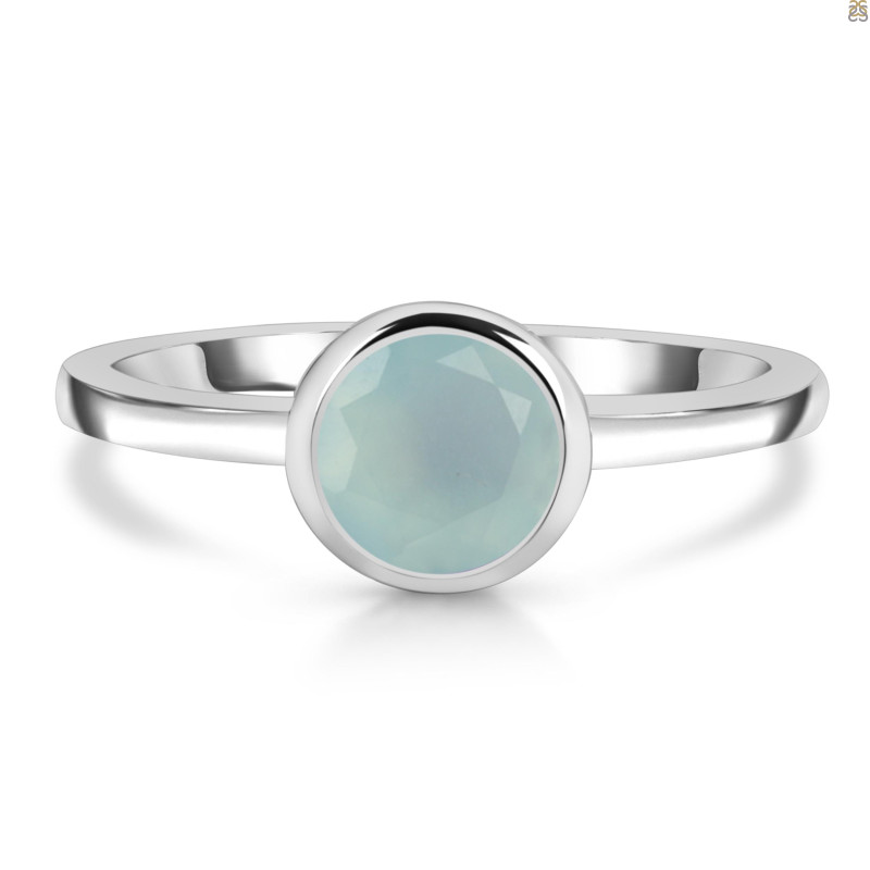 Blue Chalcedony Ring BLX-RDR-237.