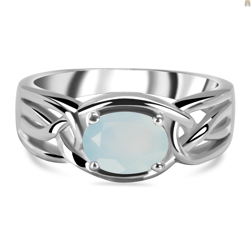 Blue Chalcedony Ring BLX-RDR-24.