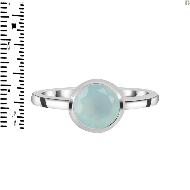 Blue Chalcedony Ring BLX-RDR-243.