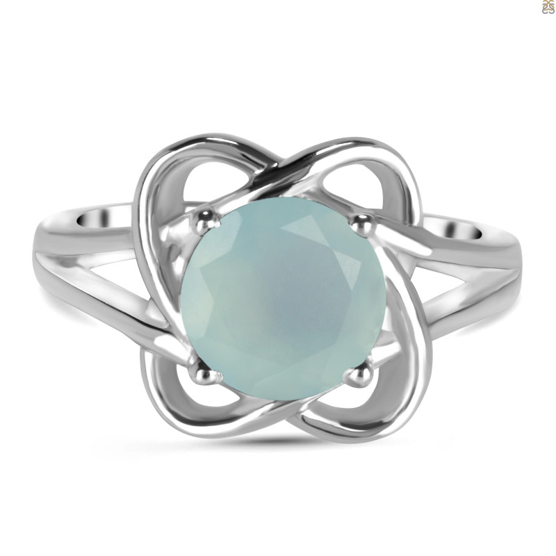 Blue Chalcedony Ring BLX-RDR-25.
