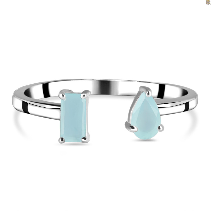 Blue Chalcedony Ring BLX-RDR-2523.