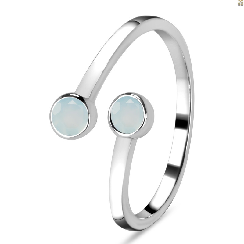 Blue Chalcedony Ring BLX-RDR-2524.