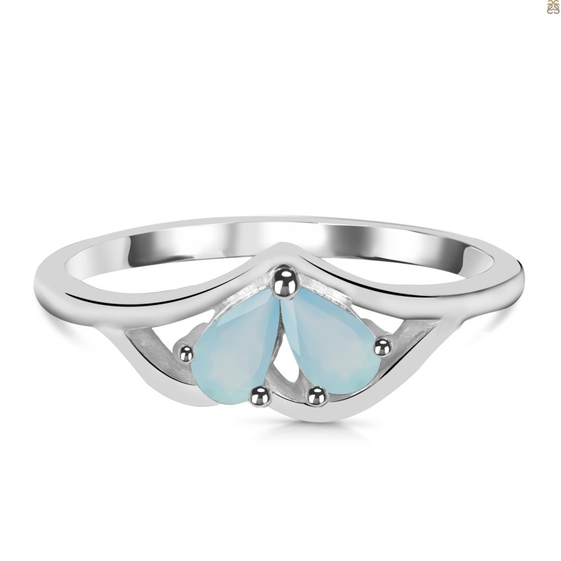 Blue Chalcedony Ring BLX-RDR-2560.
