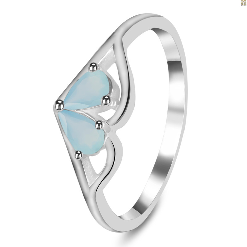 Blue Chalcedony Ring BLX-RDR-2560.