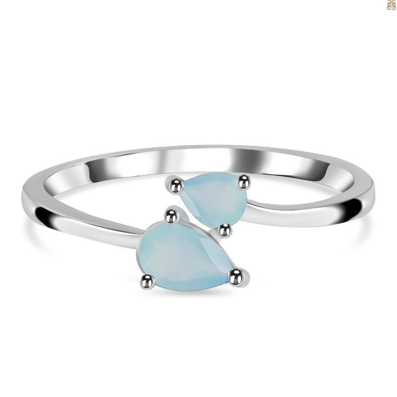 Blue Chalcedony Ring BLX-RDR-2584.